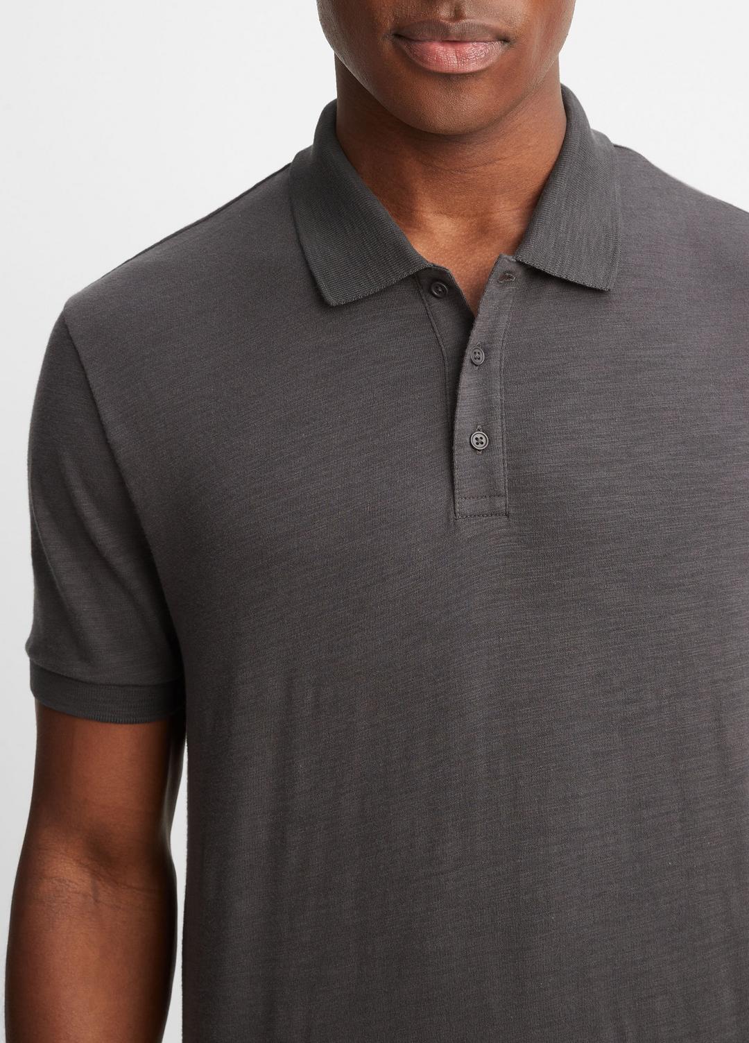 Classic Slub Polo Shirt in Henleys & Polos