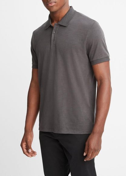 Classic Slub Polo Shirt in Henleys & Polos