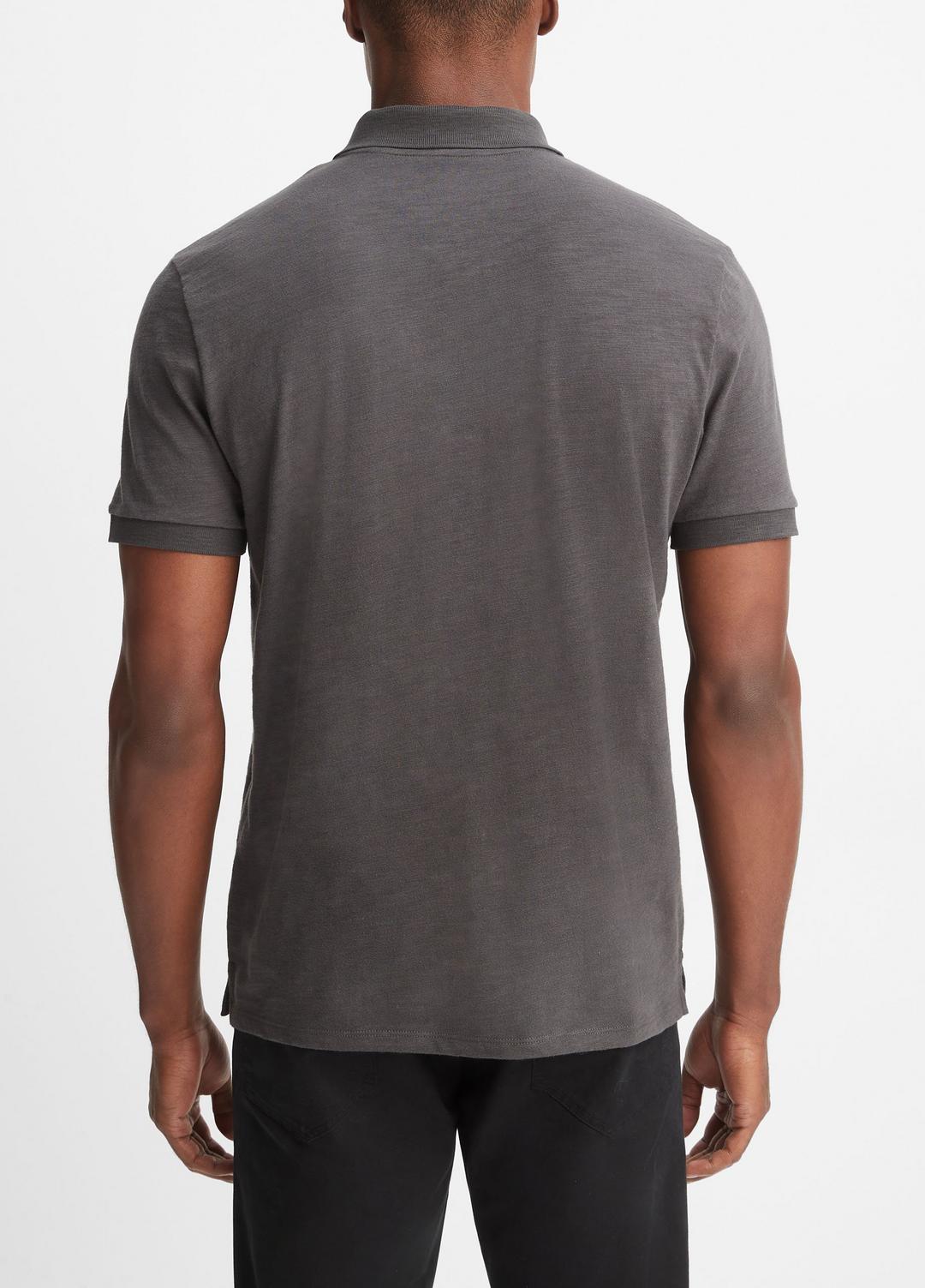 Classic Slub Polo Shirt in Henleys & Polos