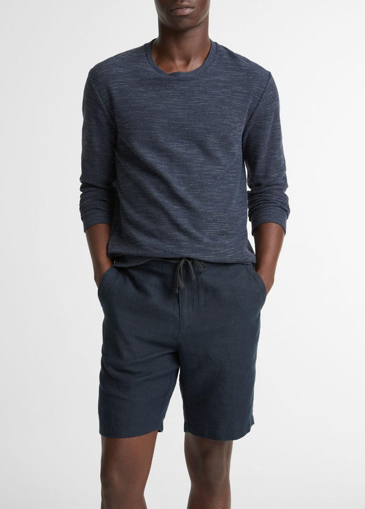 Double-Knit Cotton-Blend Long-Sleeve Shirt in Long Sleeve