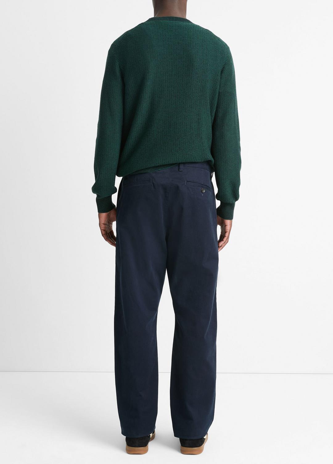 Louie Relaxed Stretch-Cotton Pant in Trousers