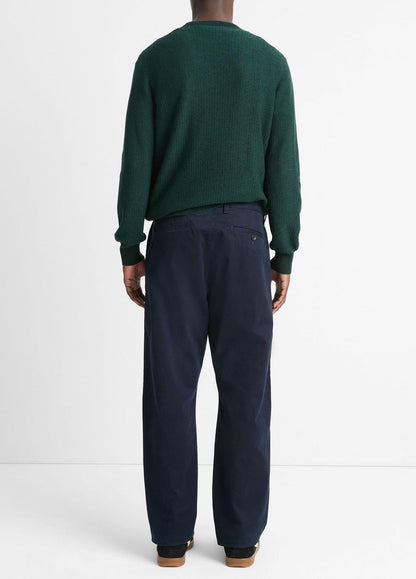 Louie Relaxed Stretch-Cotton Pant in Trousers