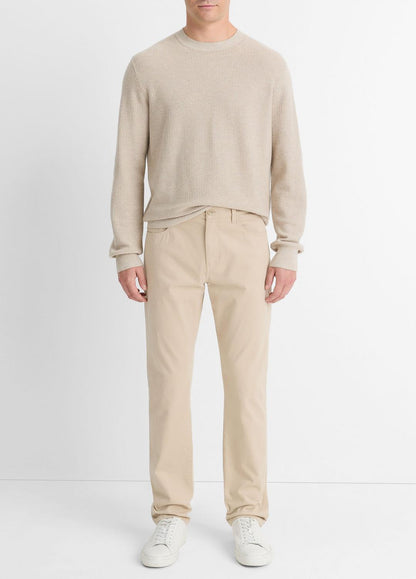 Dylan Slim 5-Pocket Peached Stretch-Cotton Pant in Trousers