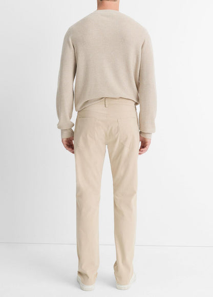 Dylan Slim 5-Pocket Peached Stretch-Cotton Pant in Trousers