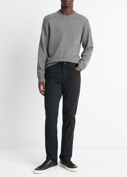 Dylan Slim 5-Pocket Peached Stretch-Cotton Pant in Trousers