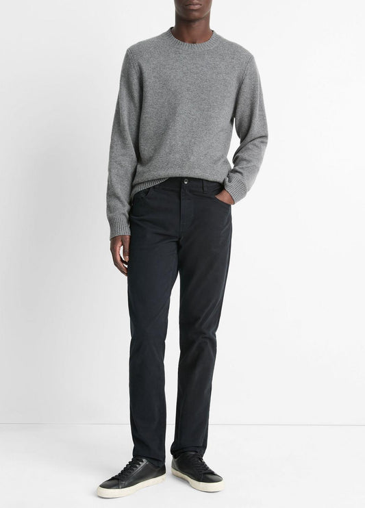 Dylan Slim 5-Pocket Peached Stretch-Cotton Pant in Trousers