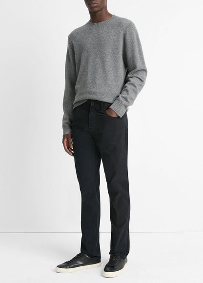 Dylan Slim 5-Pocket Peached Stretch-Cotton Pant in Trousers