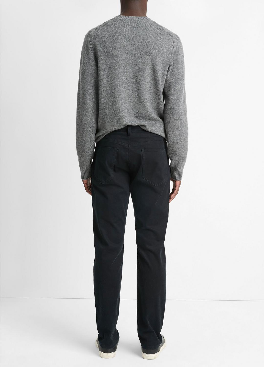 Dylan Slim 5-Pocket Peached Stretch-Cotton Pant in Trousers