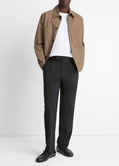 Louie Relaxed Pleated Trouser in Trousers