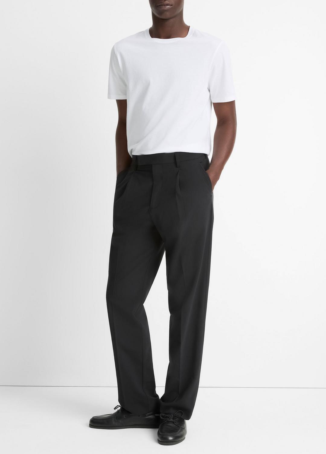 Louie Relaxed Pleated Trouser in Trousers
