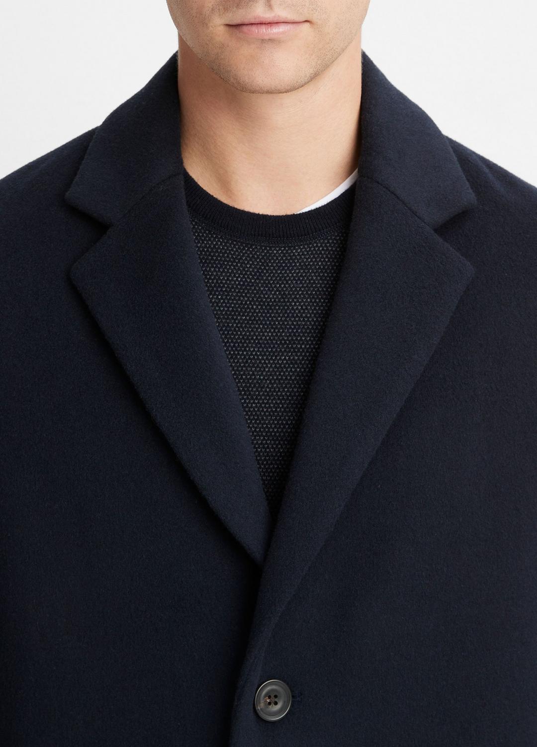 Classic Italian Wool-Blend Coat in Jackets & Outerwear