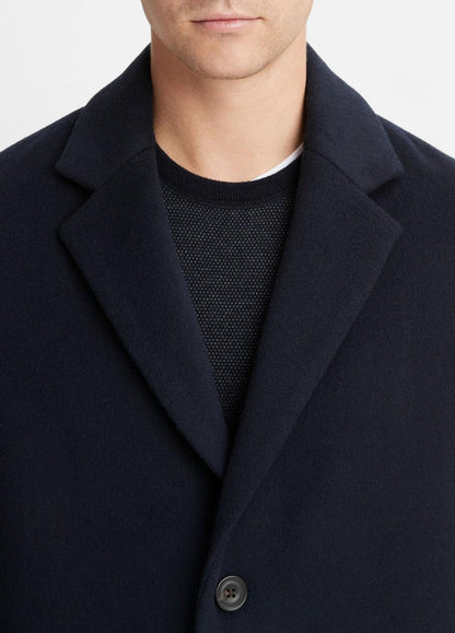 Classic Italian Wool-Blend Coat in Jackets & Outerwear
