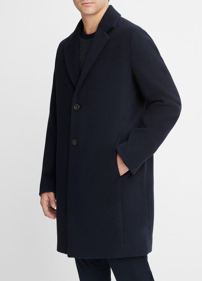 Classic Italian Wool-Blend Coat in Jackets & Outerwear