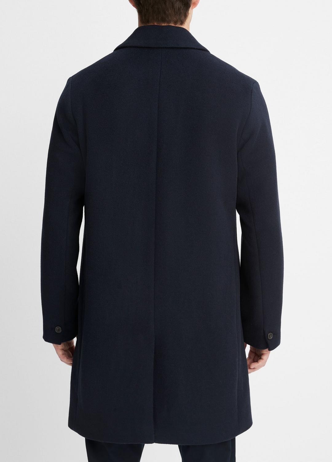 Classic Italian Wool-Blend Coat in Jackets & Outerwear