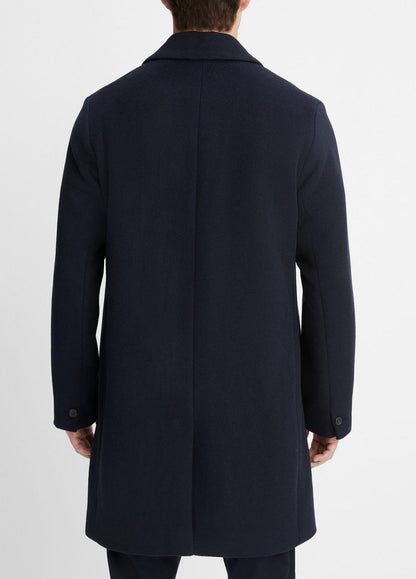 Classic Italian Wool-Blend Coat in Jackets & Outerwear
