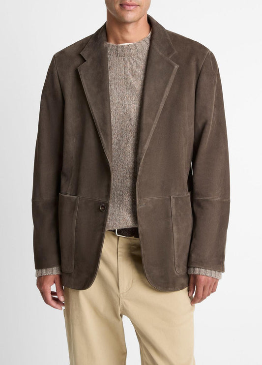 Suede Blazer in Blazers