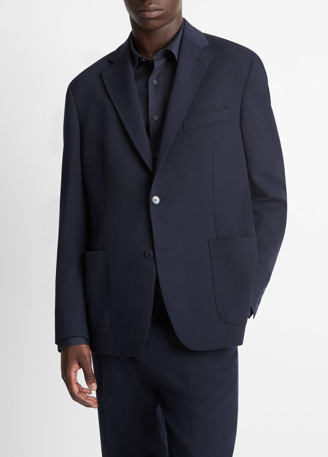 Stretch-Wool Relaxed Sport Coat in Blazers