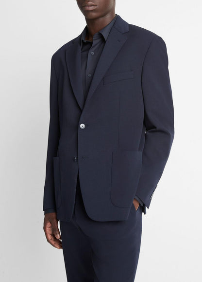 Stretch-Wool Relaxed Sport Coat in Blazers