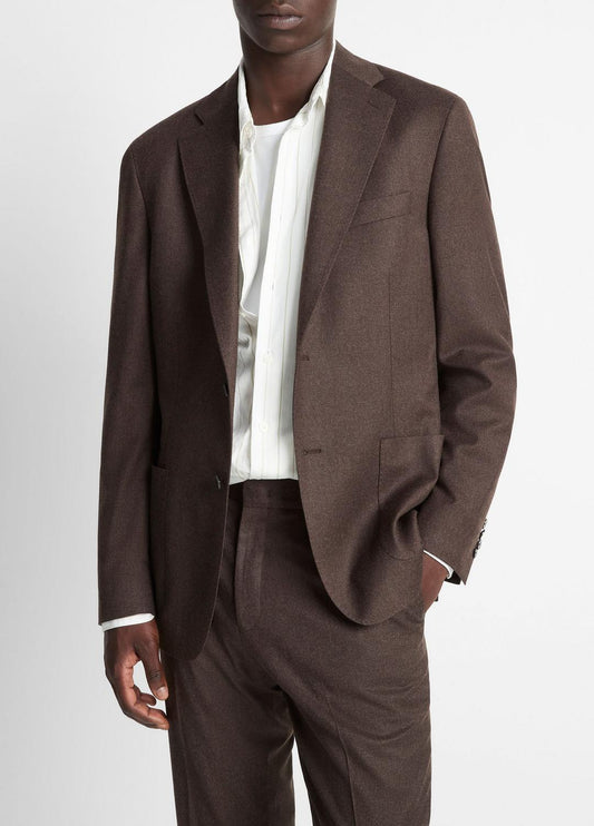 Wool-Silk Relaxed Sport Coat in Blazers
