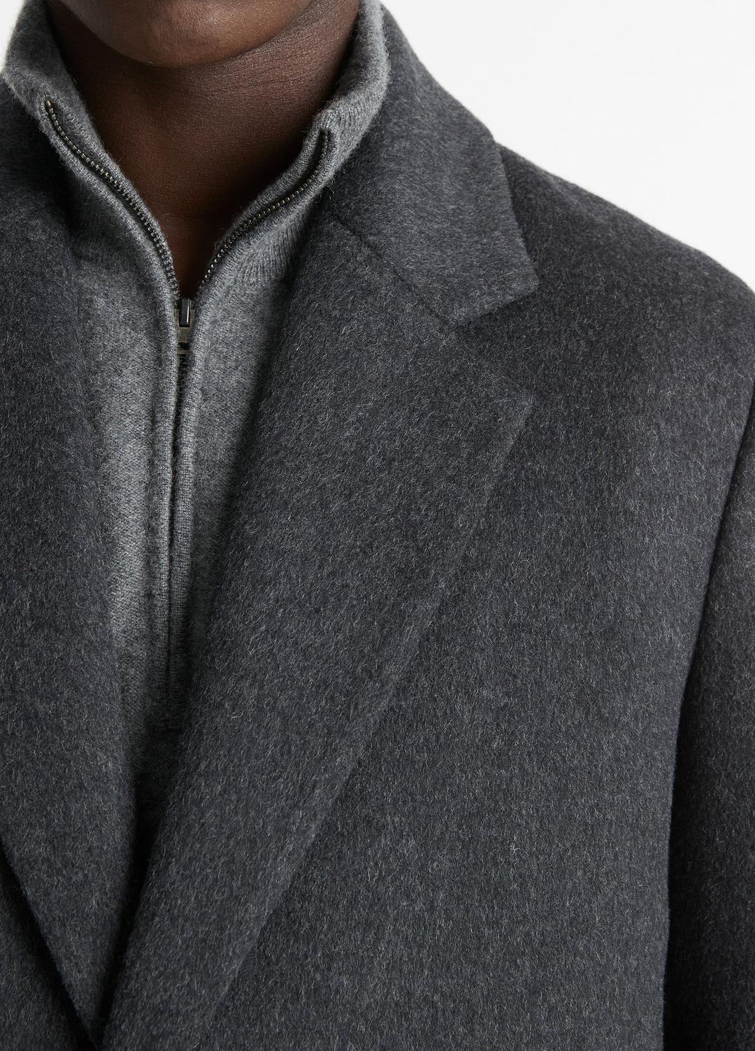 Classic Italian Wool-Blend Coat in Jackets & Outerwear