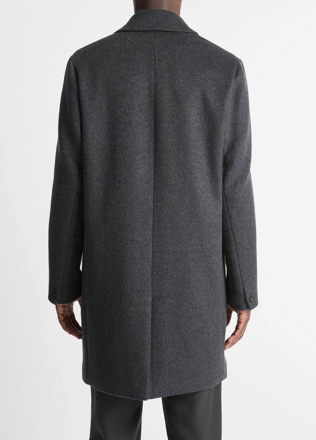 Classic Italian Wool-Blend Coat in Jackets & Outerwear
