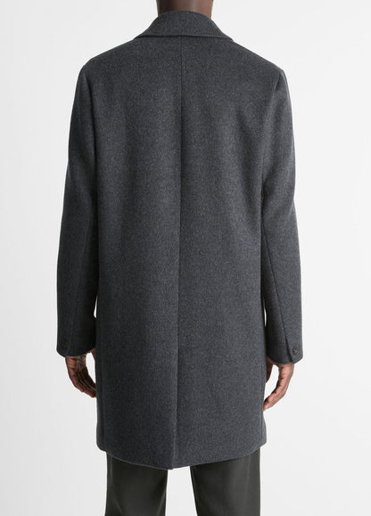 Classic Italian Wool-Blend Coat in Jackets & Outerwear