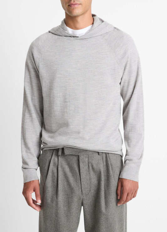 Featherweight Merino Wool-Cashmere Hoodie in Sweatshirts & Hoodies