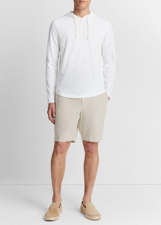 Textured Cotton Hoodie in Sweatshirts & Hoodies