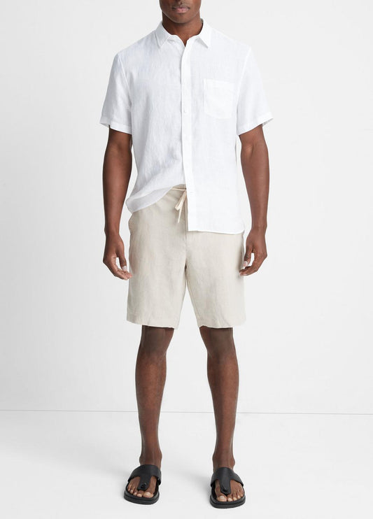 Hemp Drawstring Short in Shorts