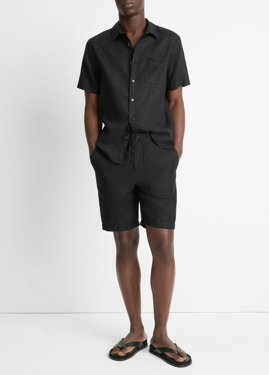 Hemp Drawstring Short in Shorts