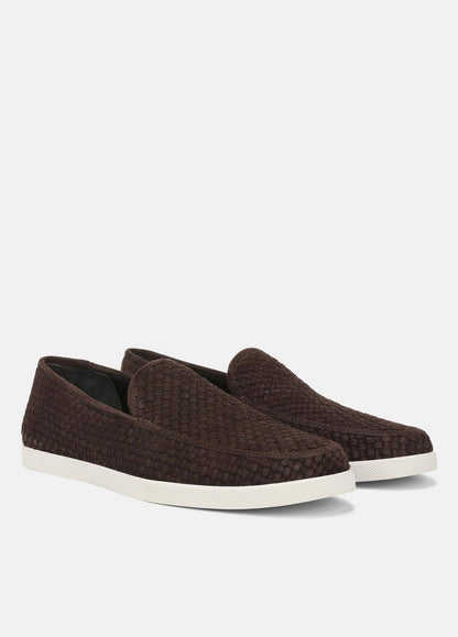 Sonoma Woven Suede Loafer in Loafers
