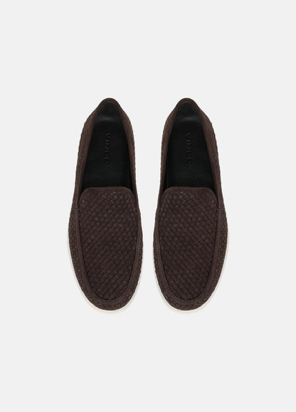 Sonoma Woven Suede Loafer in Loafers