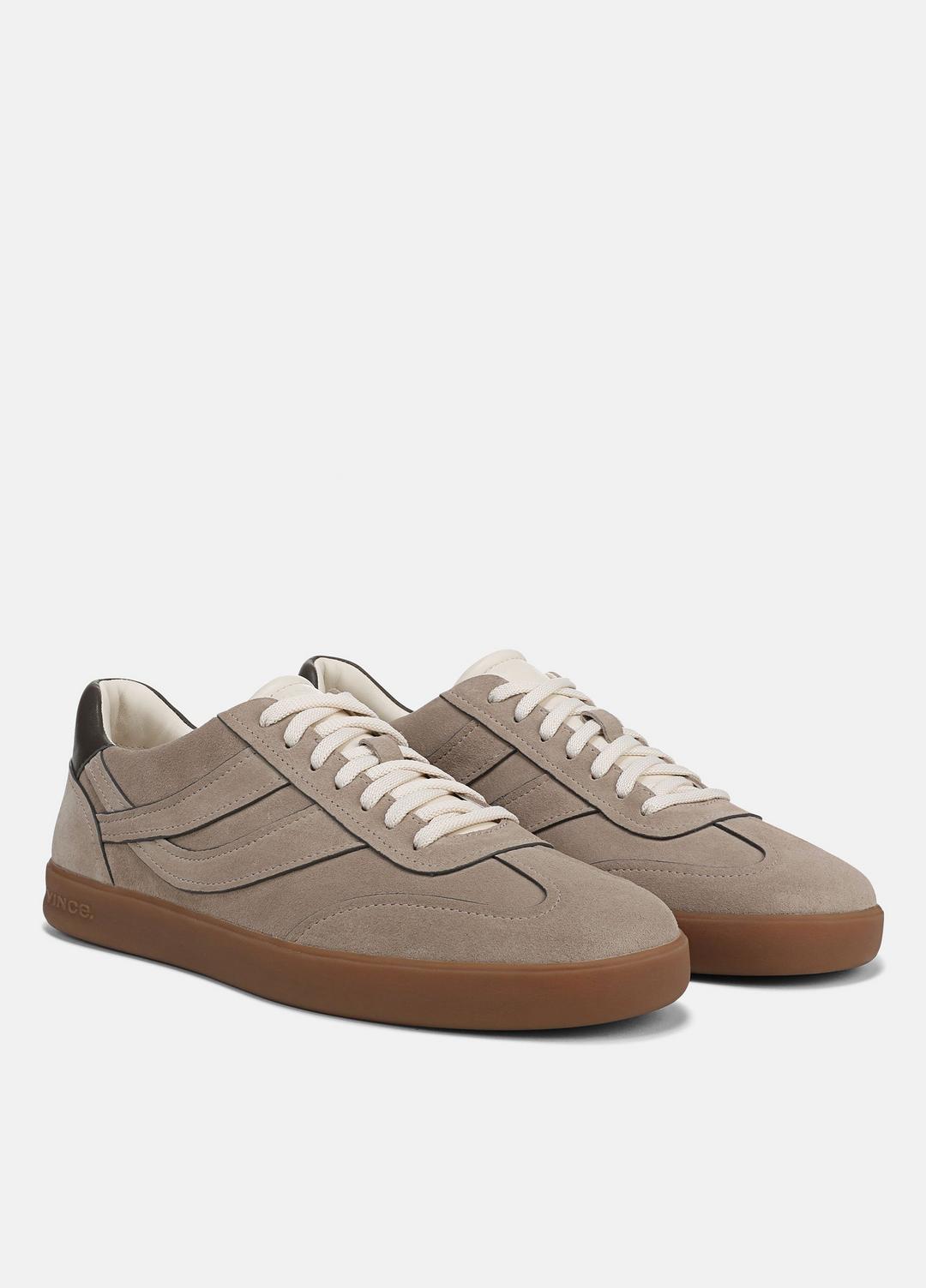 Oasis Contrast-Edge Suede & Leather Sneaker in Sneakers
