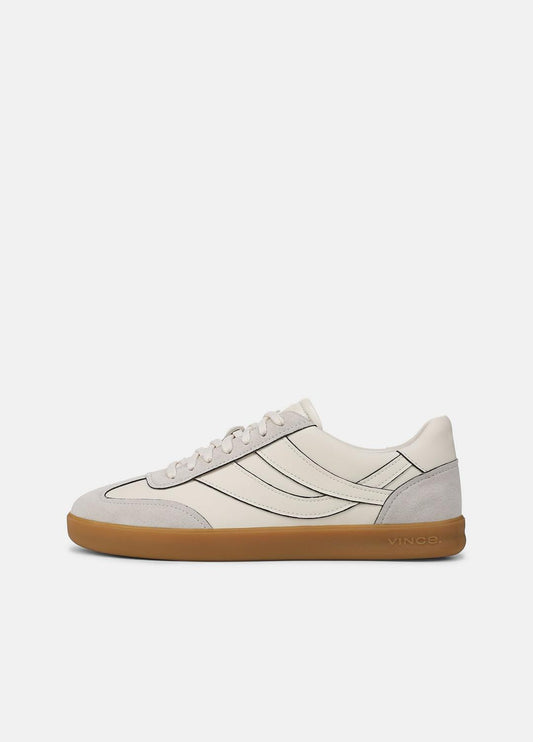 Oasis Contrast-Edge Leather & Suede Sneaker in Sneakers
