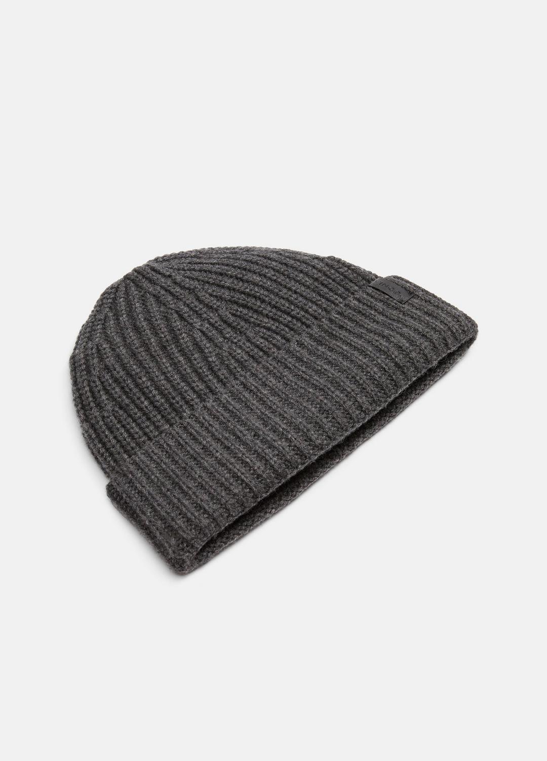 Cashmere Shaker-Stitch Beanie in Scarves & Hats