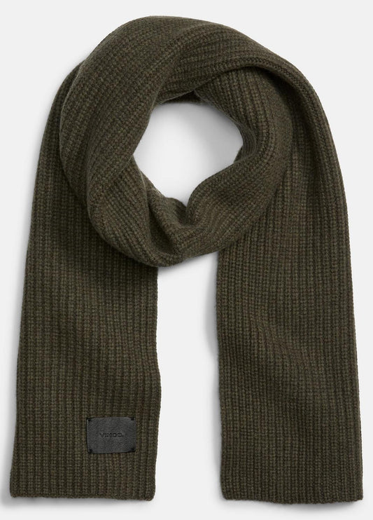 Cashmere Shaker-Stitch Scarf in Scarves & Hats