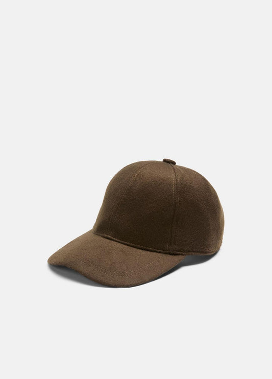 Cashmere Baseball Cap in Scarves & Hats