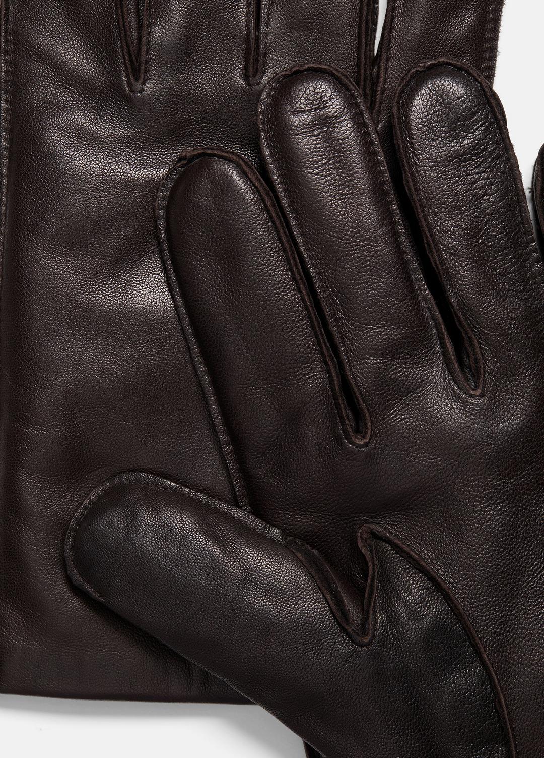 Classic Cashmere-Lined Leather Glove in Gloves