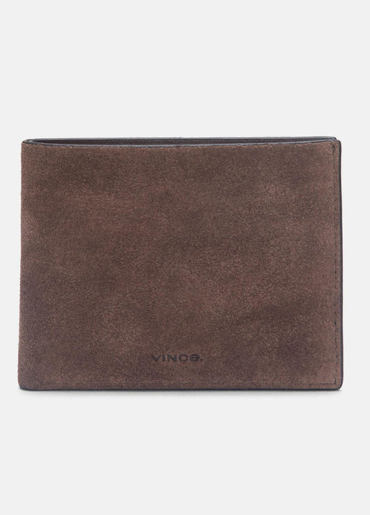 Suede Bifold Wallet in Bags