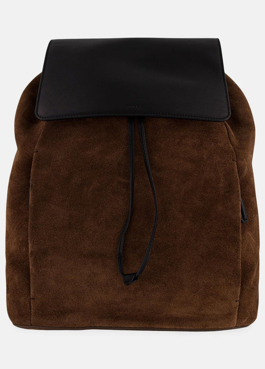 Drayton Suede Flap Backpack in Bags