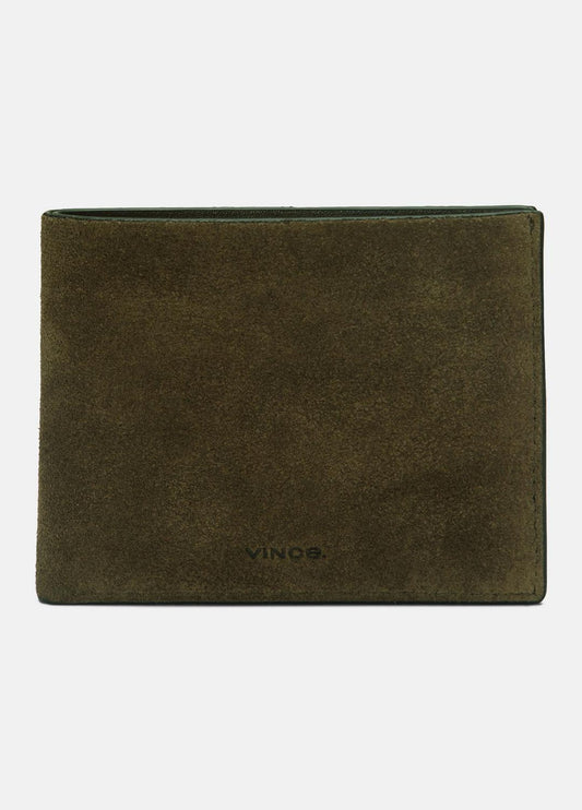 Suede Bifold Wallet in Bags