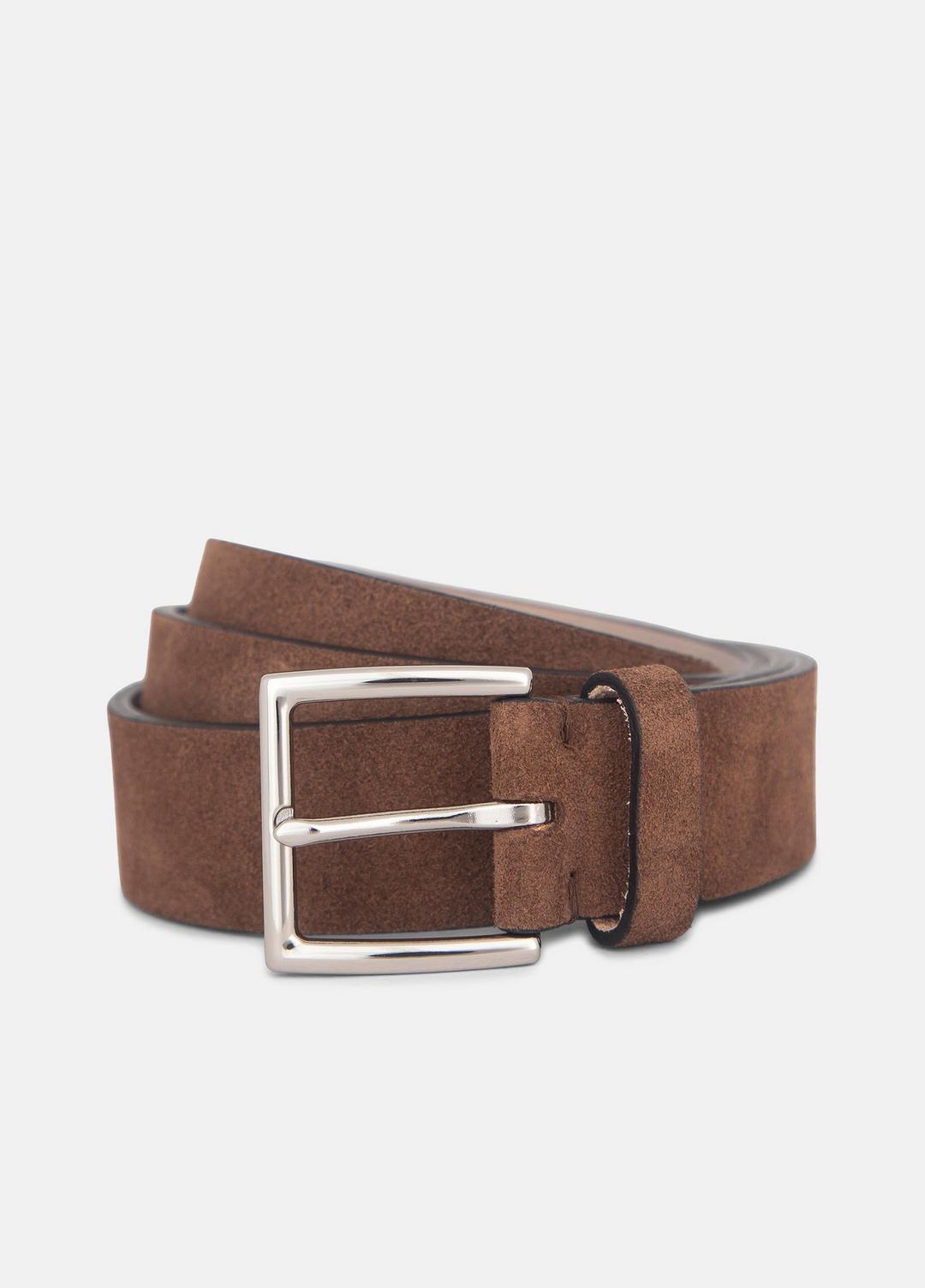 Men's 35mm Suede Belt in Belts
