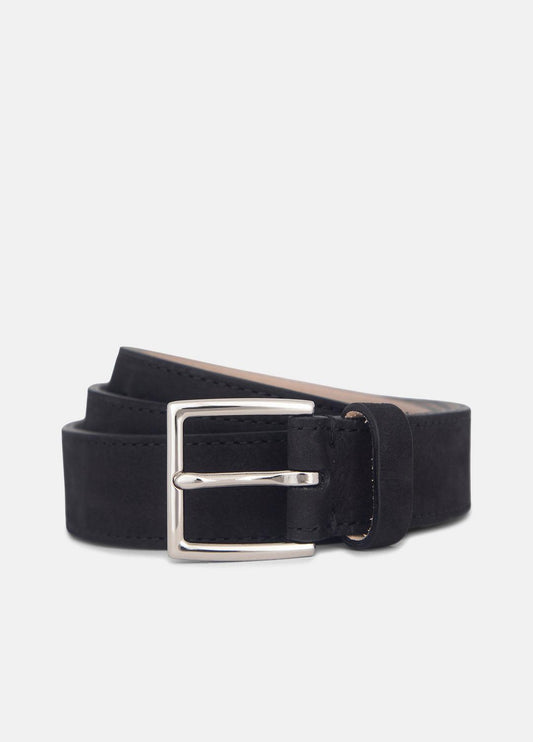 Men's 32mm Nubuck Leather Belt in Belts
