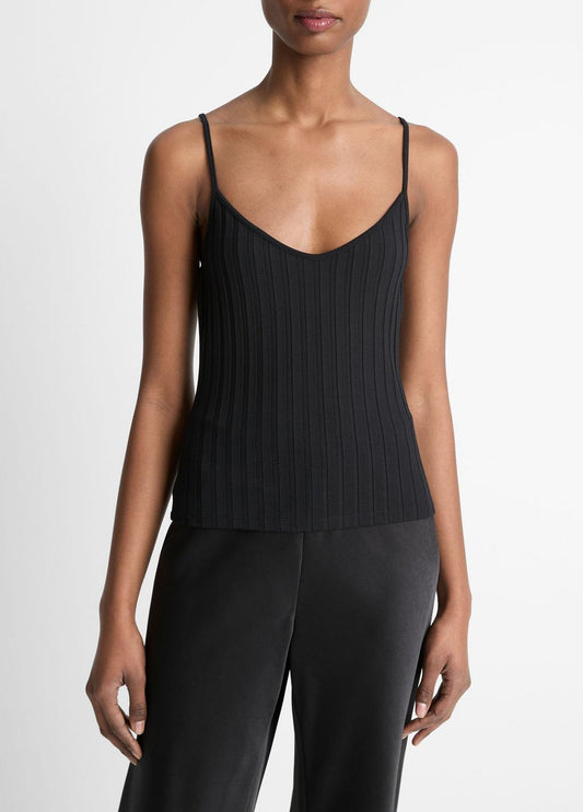 Ribbed V-Neck Camisole in Shirts & Tees