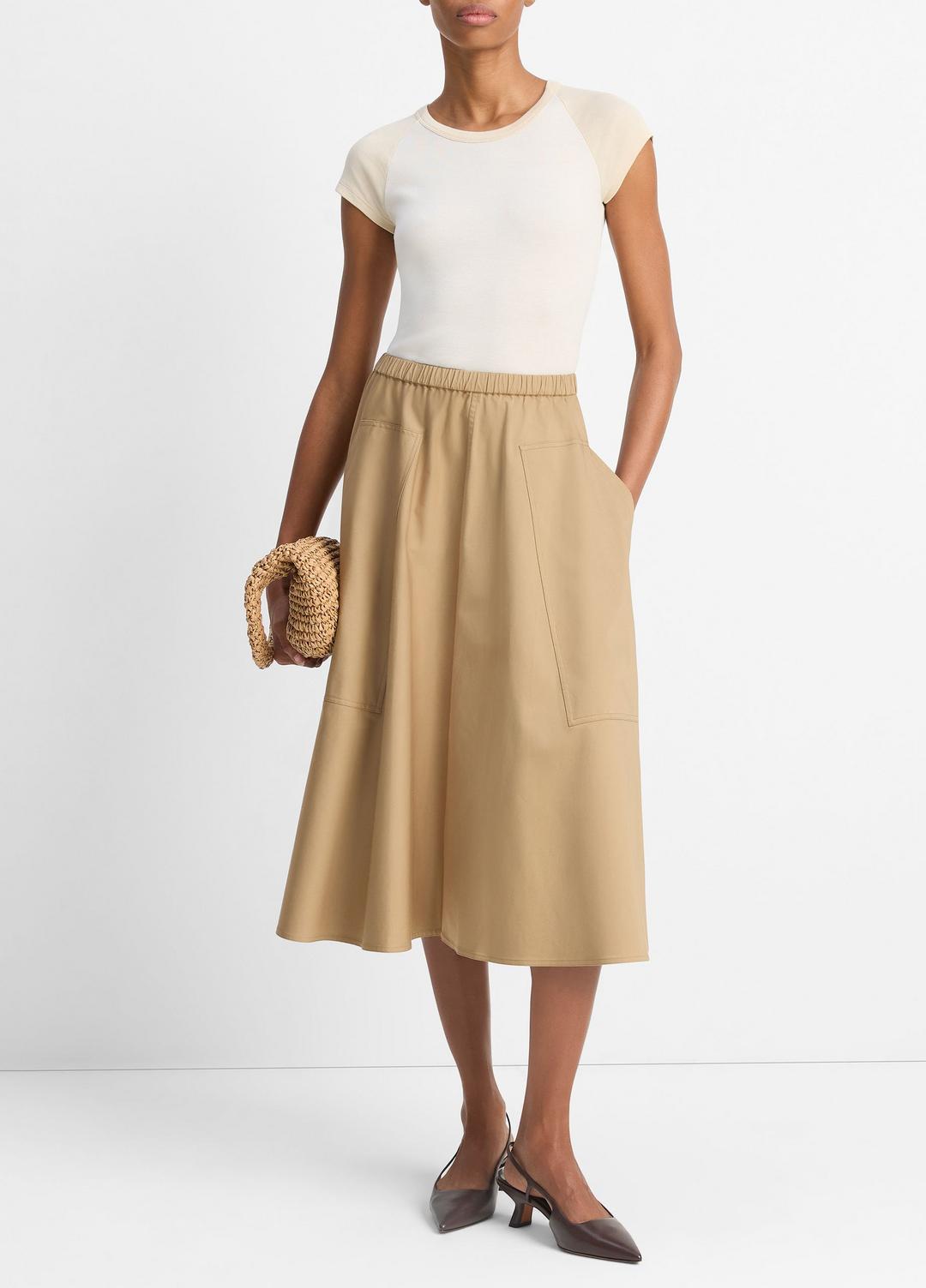 Cotton Full Skirt in Dresses & Skirts
