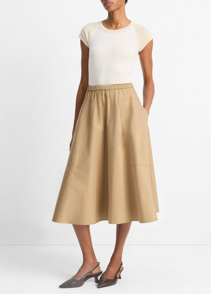 Cotton Full Skirt in Dresses & Skirts
