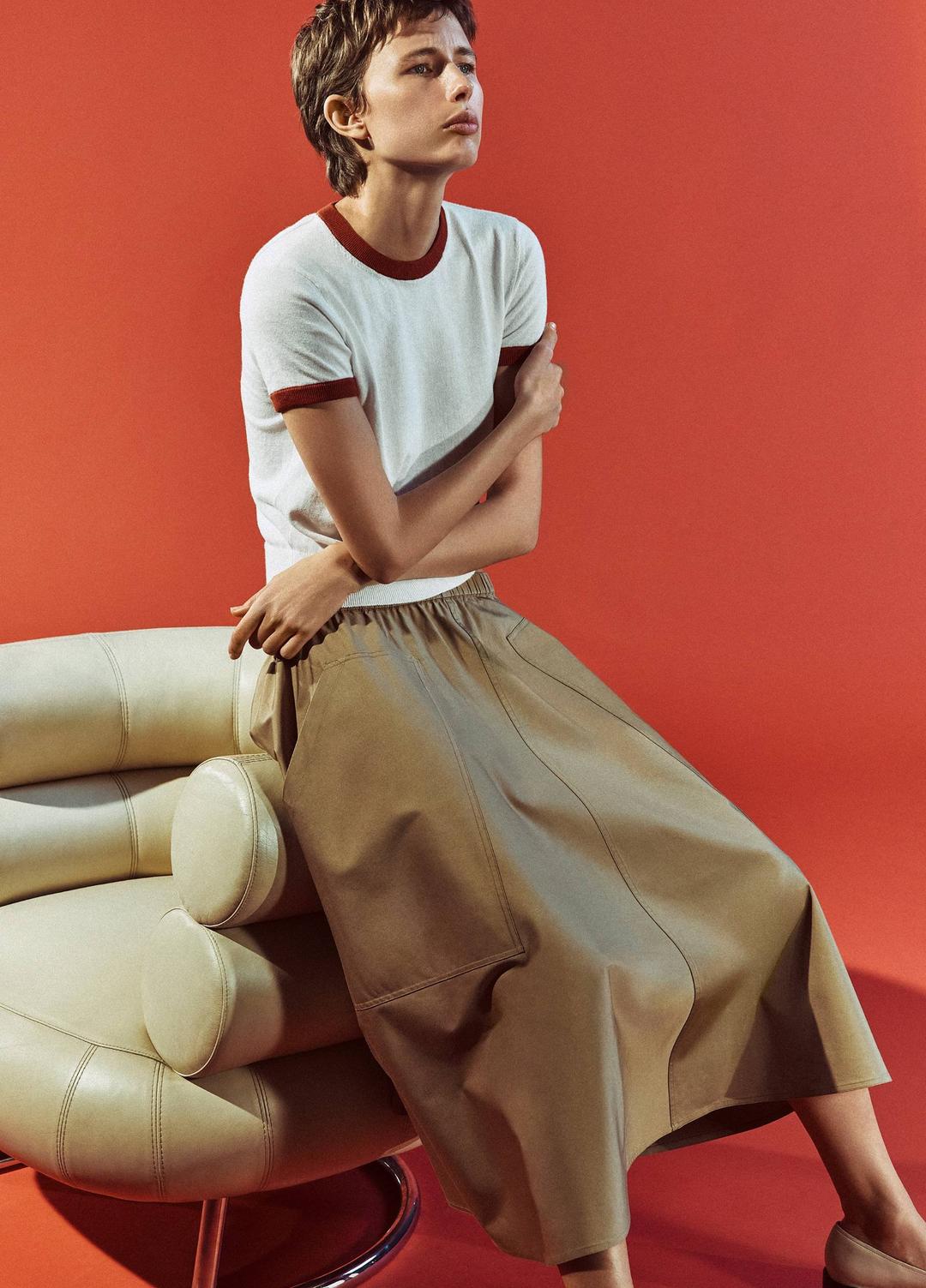 Cotton Full Skirt in Dresses & Skirts