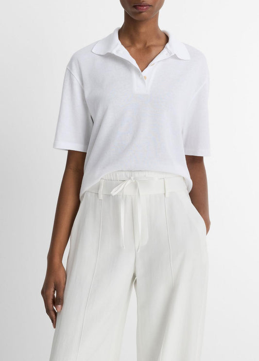 Easy Cotton Polo Shirt in Shirts & Tees