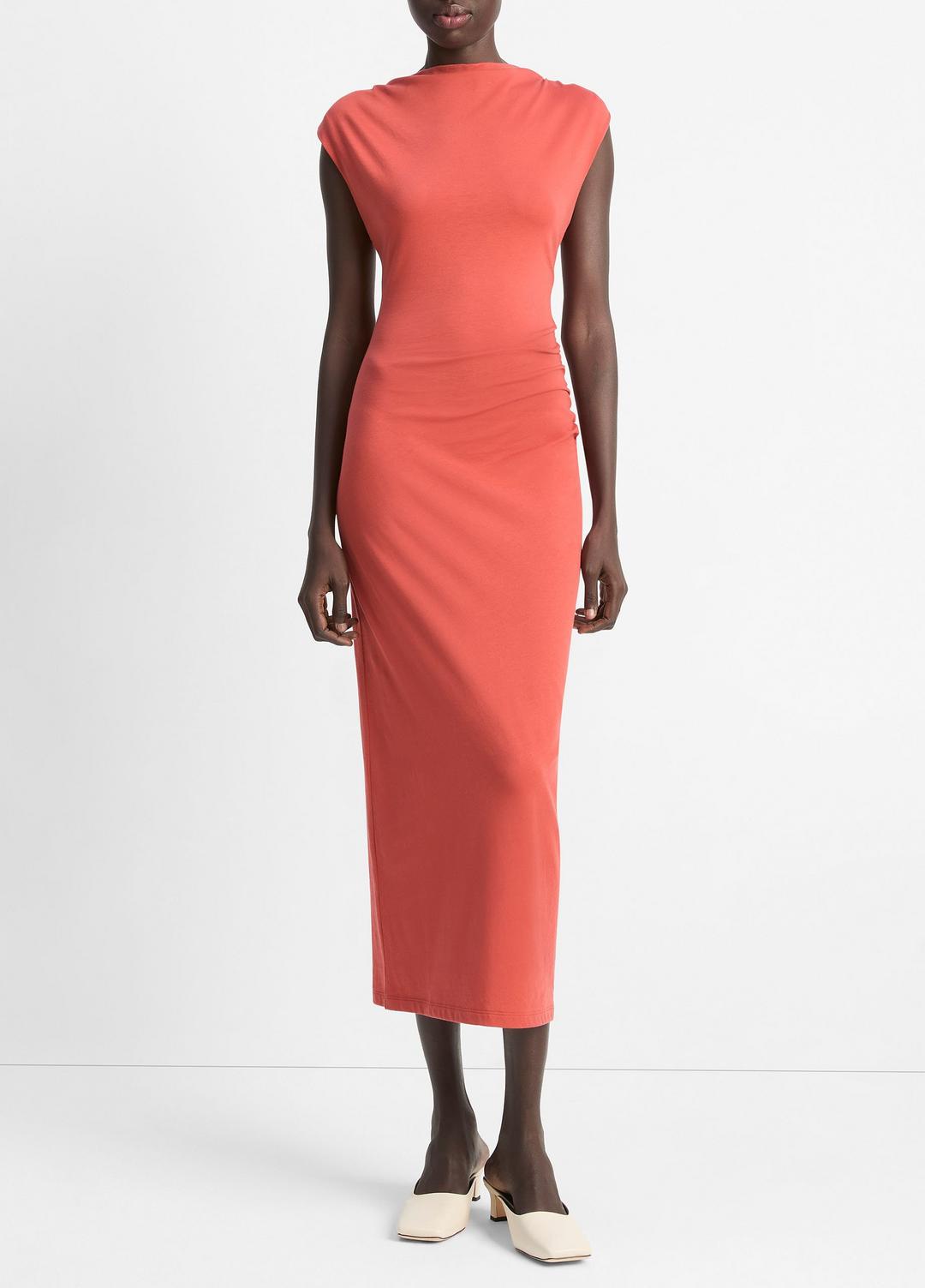 Pima Cotton Muscle-Tee Dress in Dresses & Skirts