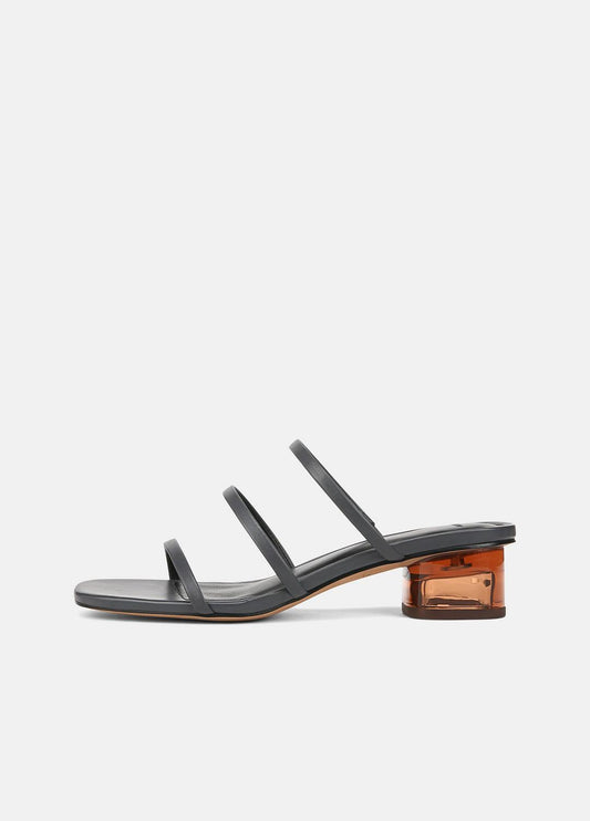 Palm Springs Leather Heeled Sandal in Shoes